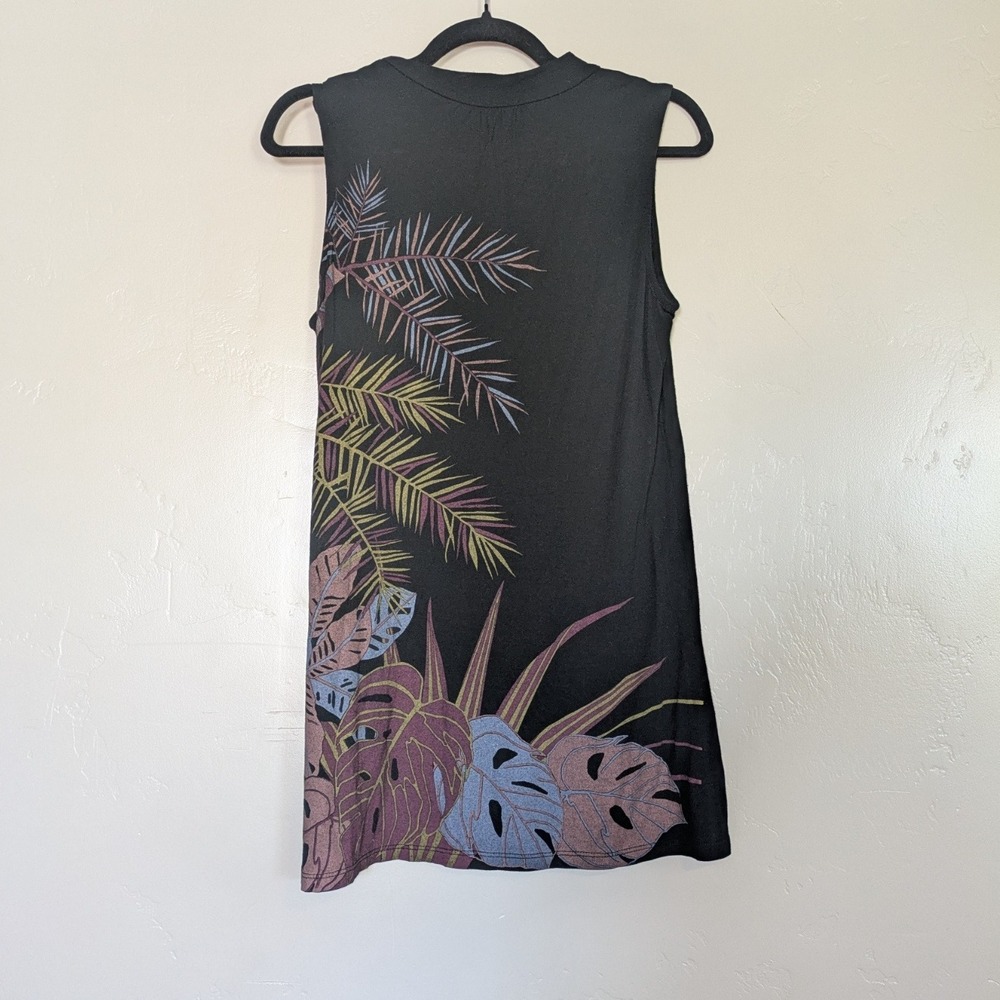 Forever Dress Tunic Tank Medium Y2K Tropical Boho‎ Modal Soft Mini USA - Picture 5 of 9